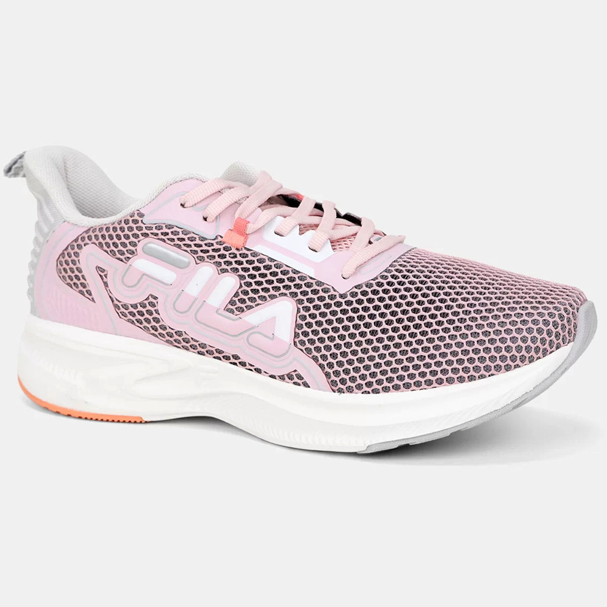 Tenis fila rosa best sale escuro