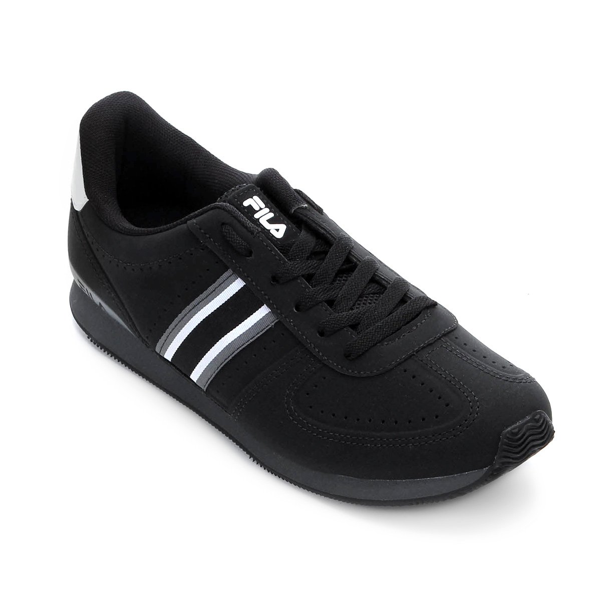 tênis fila retro runner preto