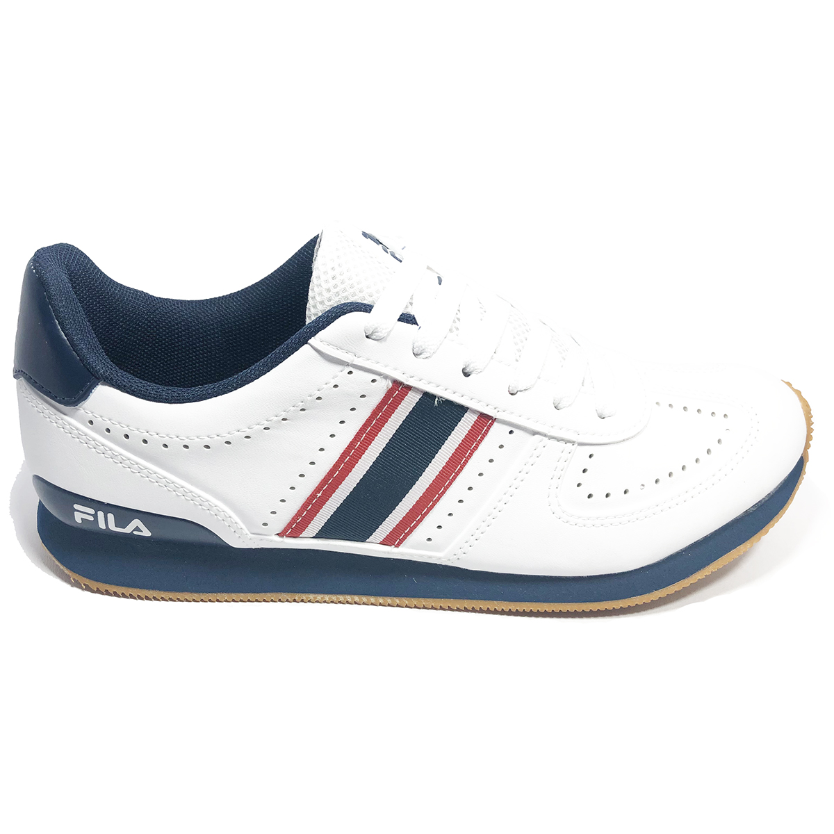 tenis fila retro masculino branco