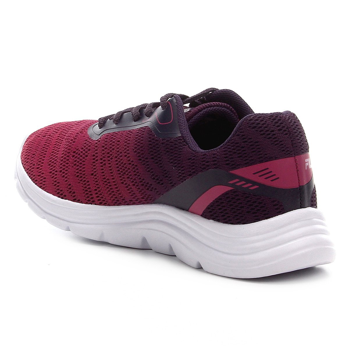 tenis infantil fila rosa