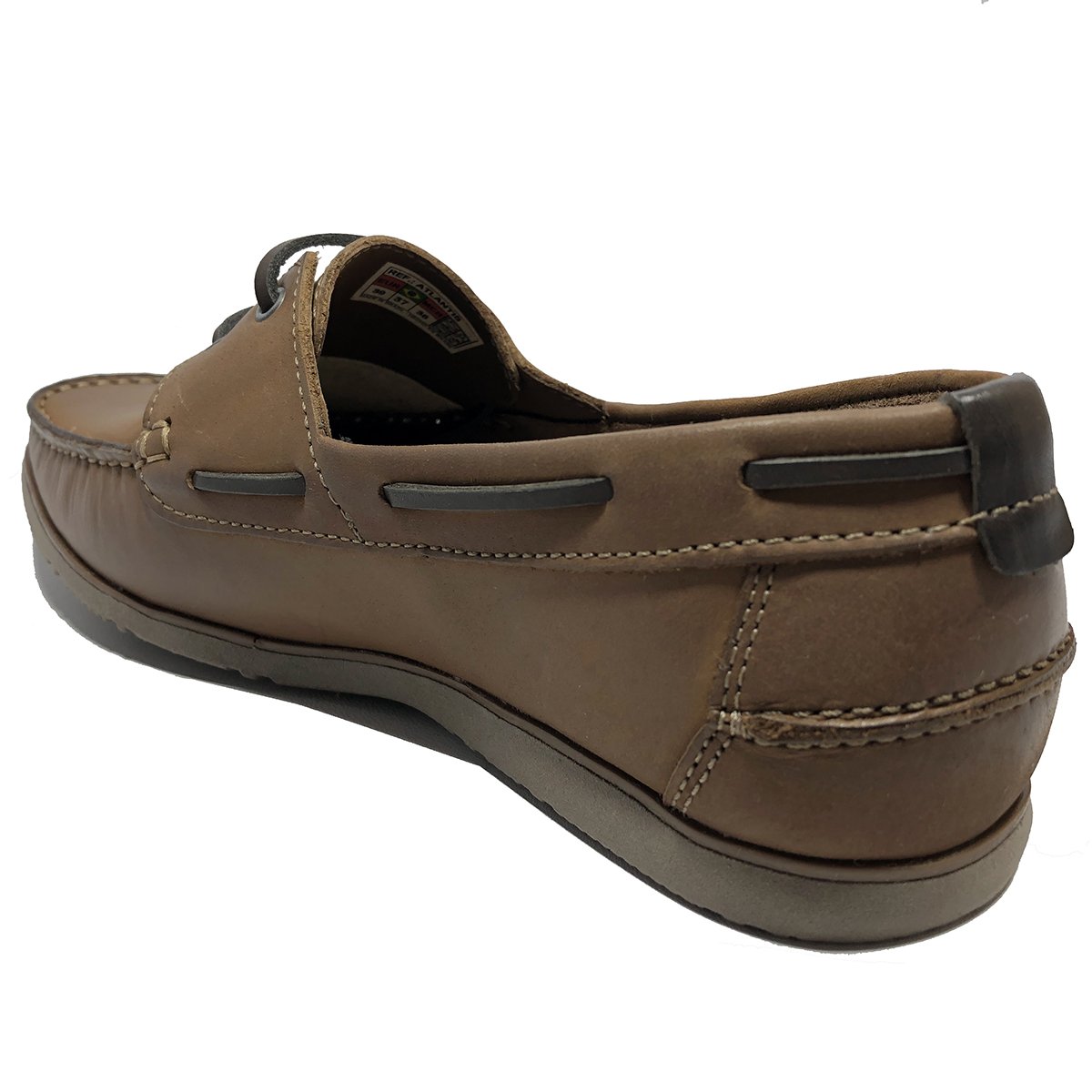 Sapato Dockside Couro Freeway Atlantis Masculino Marrom - Compre Agora |  Cabana Magazine