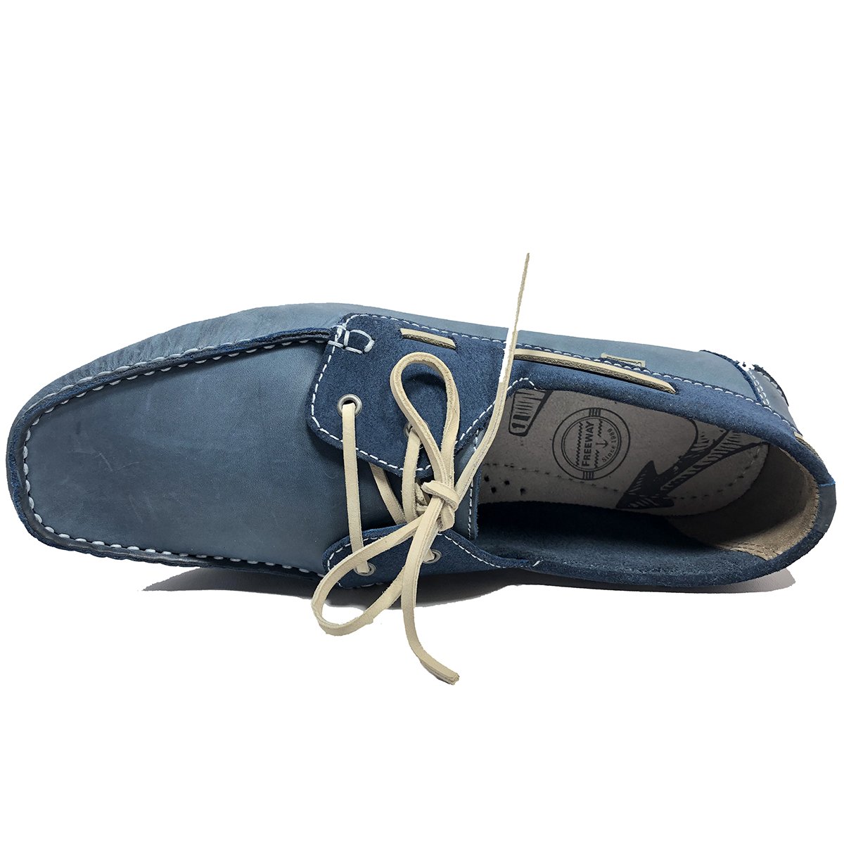 Mocassim Masculino Couro Freeway Escuna Azul - Compre Agora | Cabana  Magazine