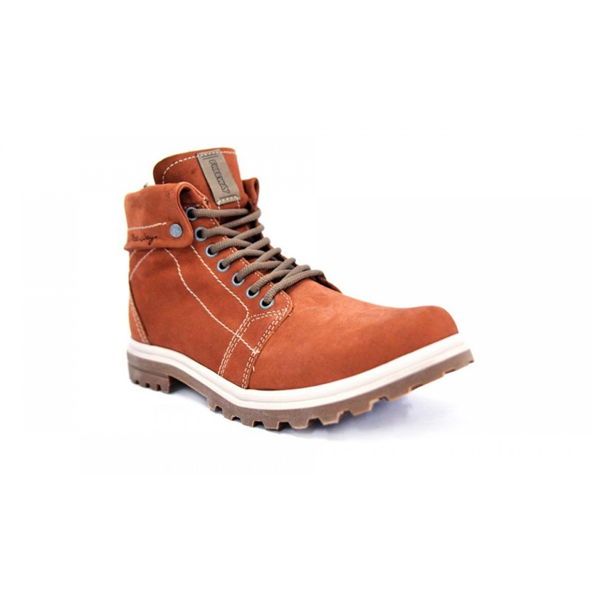 bota masculina couro freeway