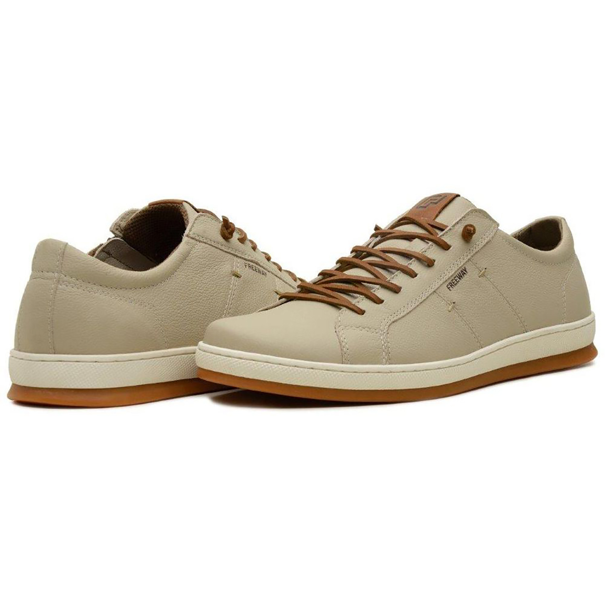 Sapatênis Masculino Freeway Bege