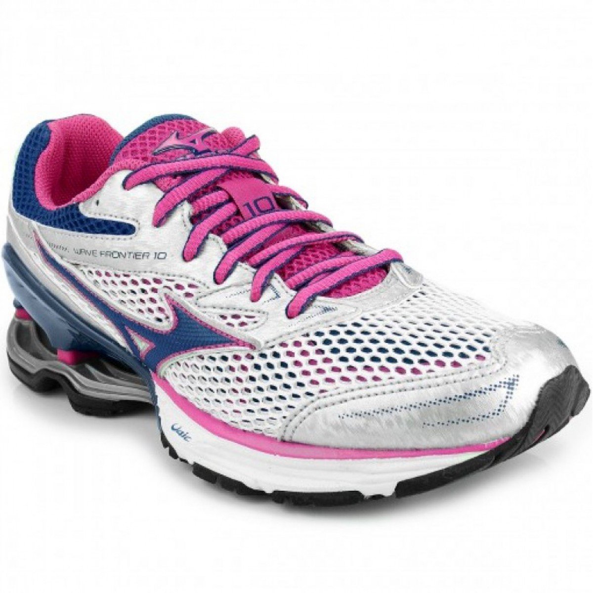 tenis mizuno feminino prata e rosa