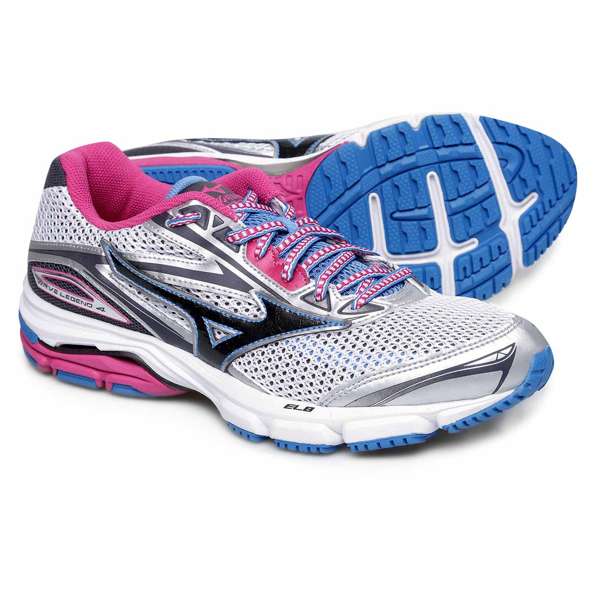 tenis mizuno feminino prata e rosa