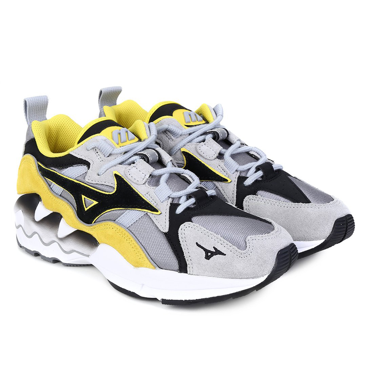 Tênis Mizuno Wave Rider WR-1 Sporstyle Masculino Preto e Amarelo - Compre  Agora | Cabana Magazine