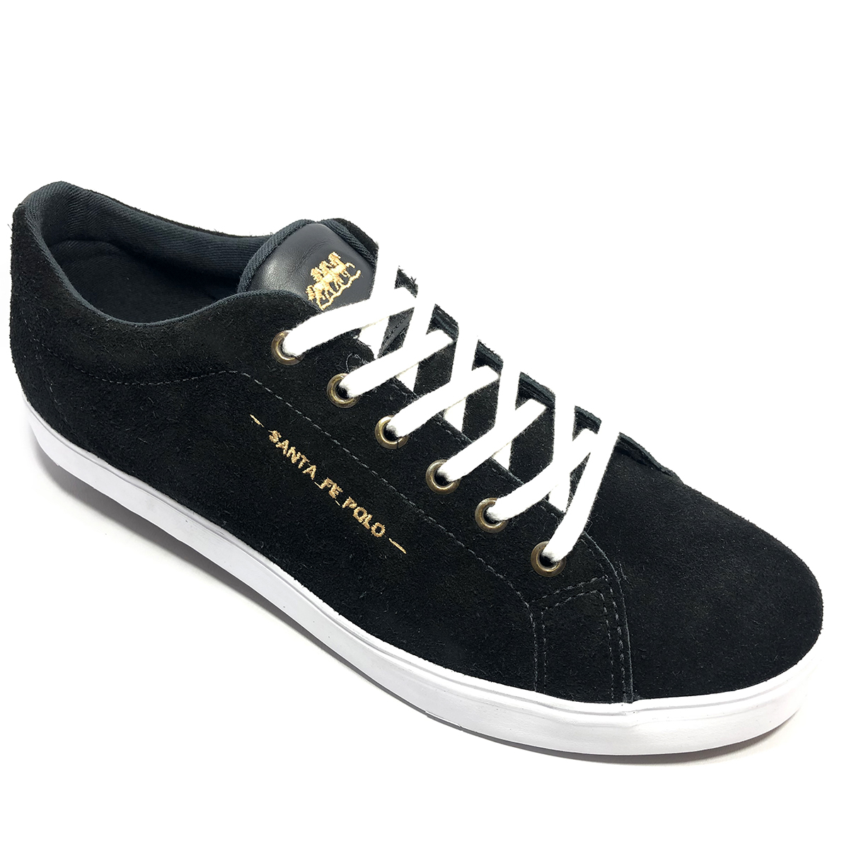 tenis preto camurça masculino