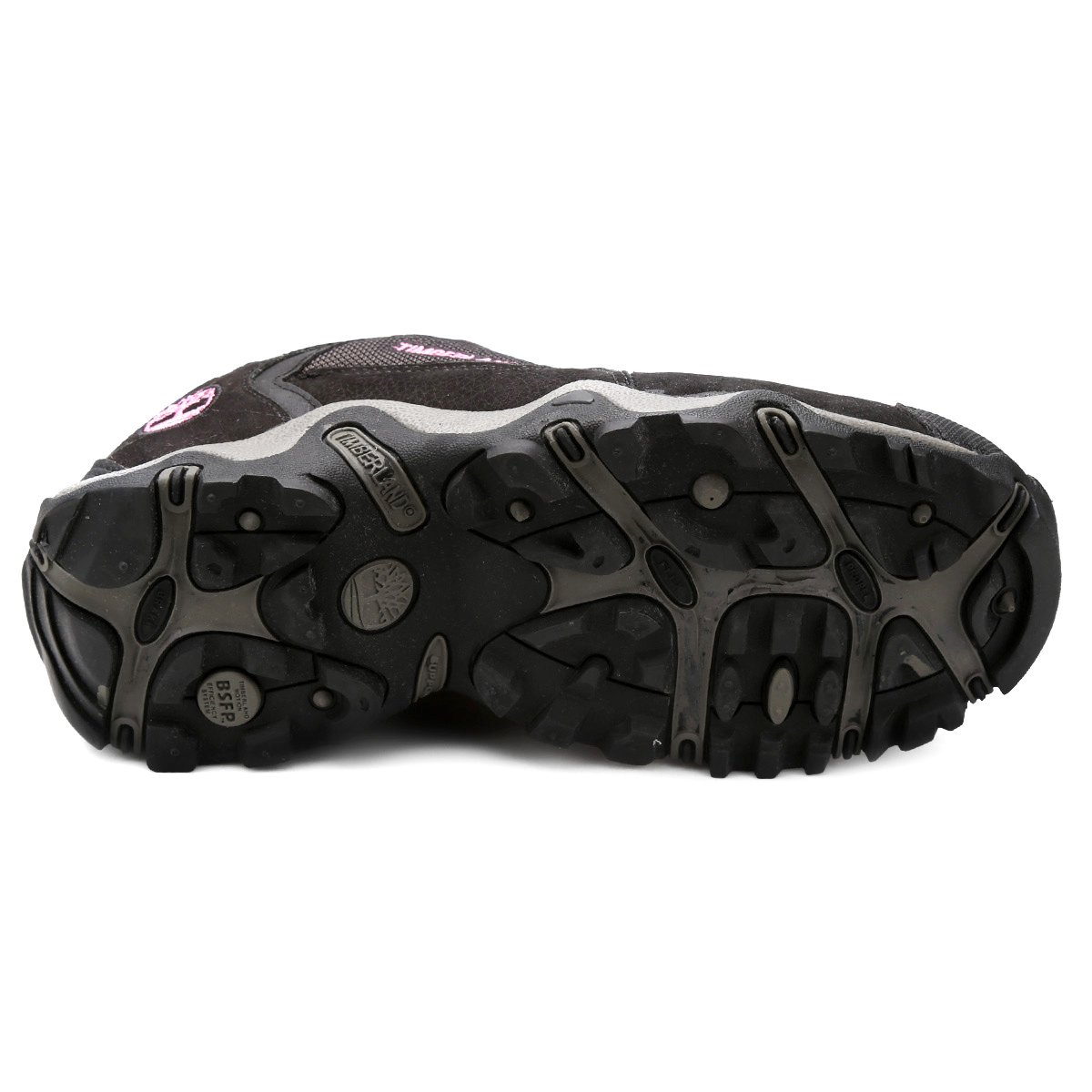 timberland preto e rosa