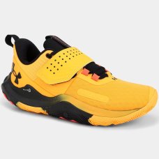 Tênis Under Armour Buzzer Se Masculino - Amarelo e Preto