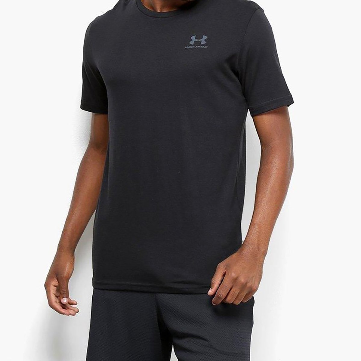 camiseta under armour cinza