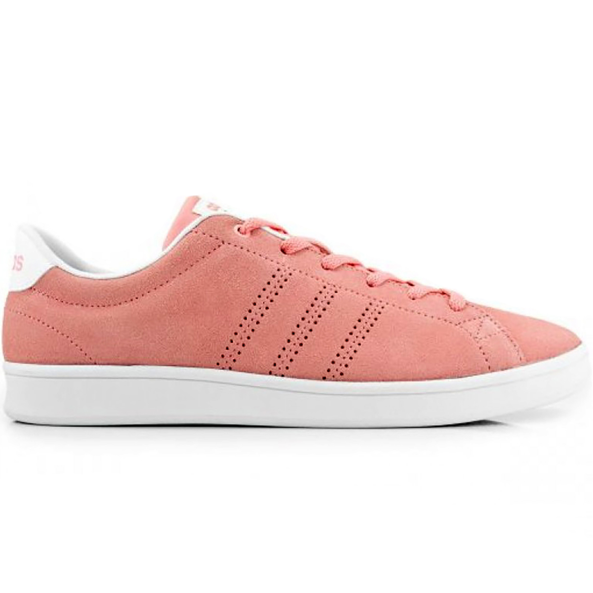 tênis adidas advantage clean qt feminino rosa