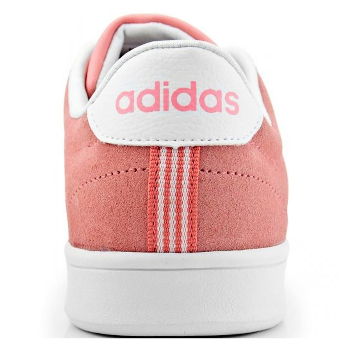 tênis adidas advantage clean qt feminino rosa