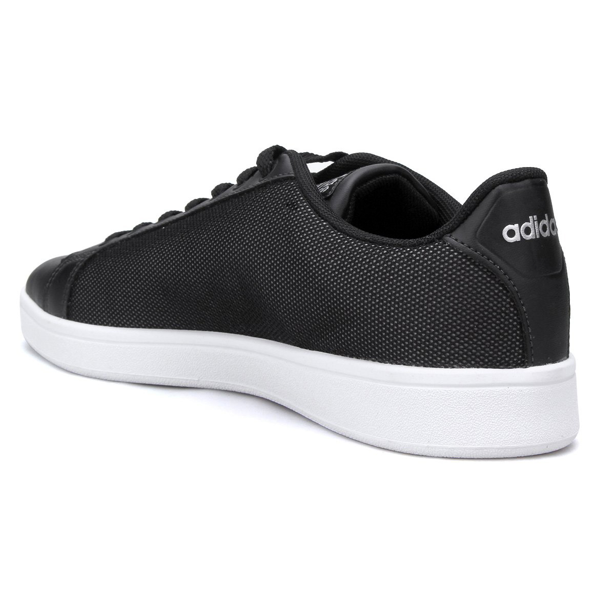 T nis Adidas CF Advantage Clean Masculino Preto Compre Agora