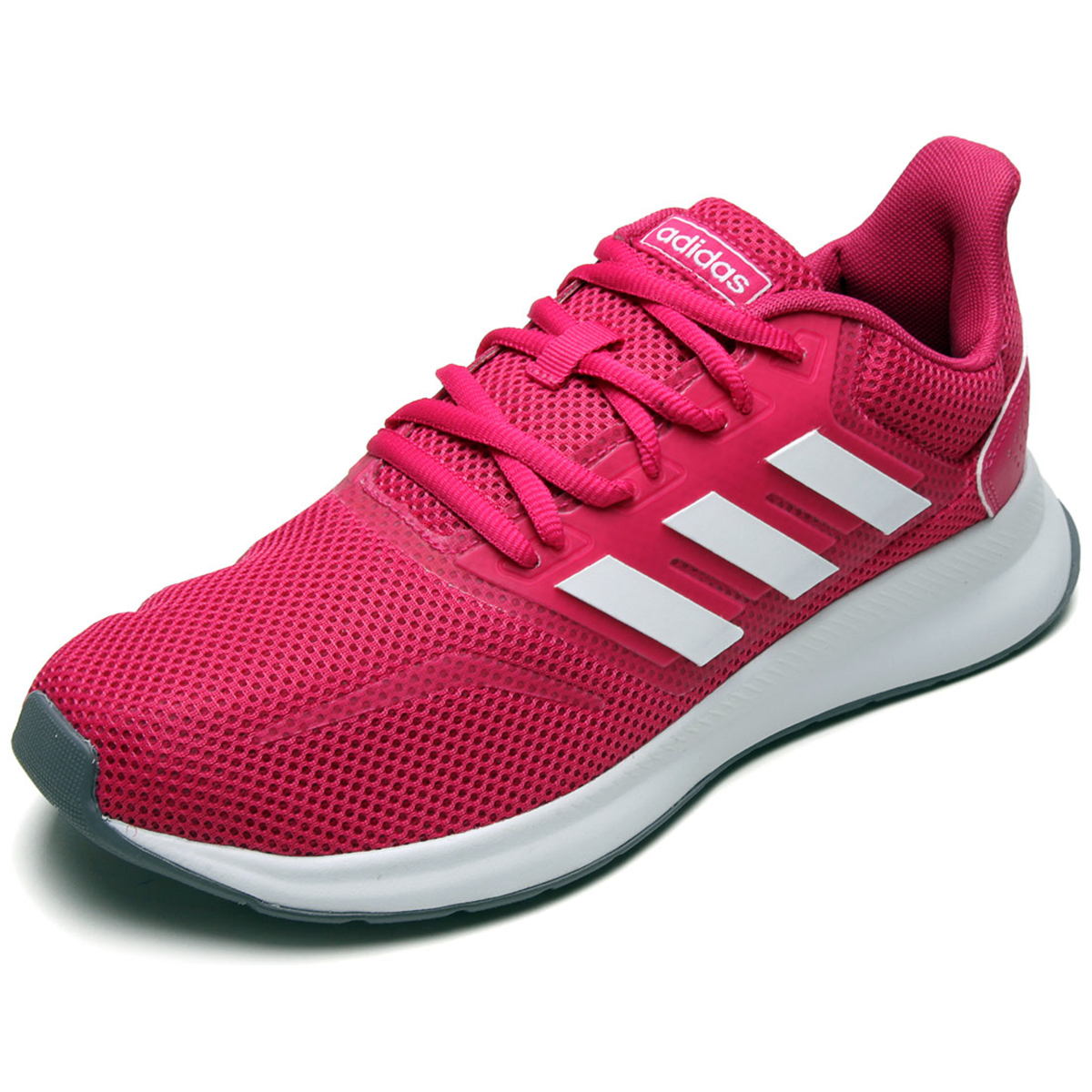 tenis adidas falcon feminino rosa