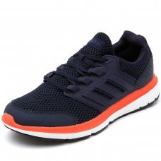 Tênis Adidas Galaxy 4 Masculino - Marinho e Laranja