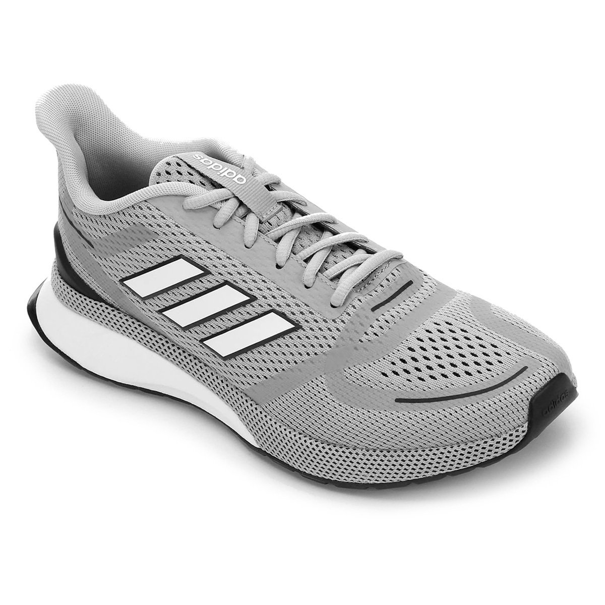 tenis cinza masculino adidas