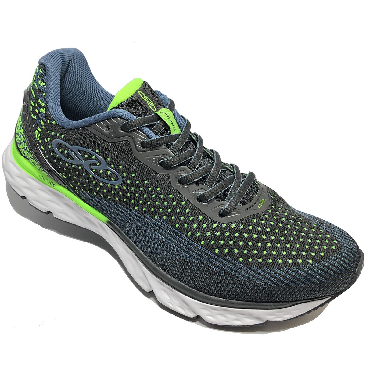 tenis olympikus masculino preto e verde