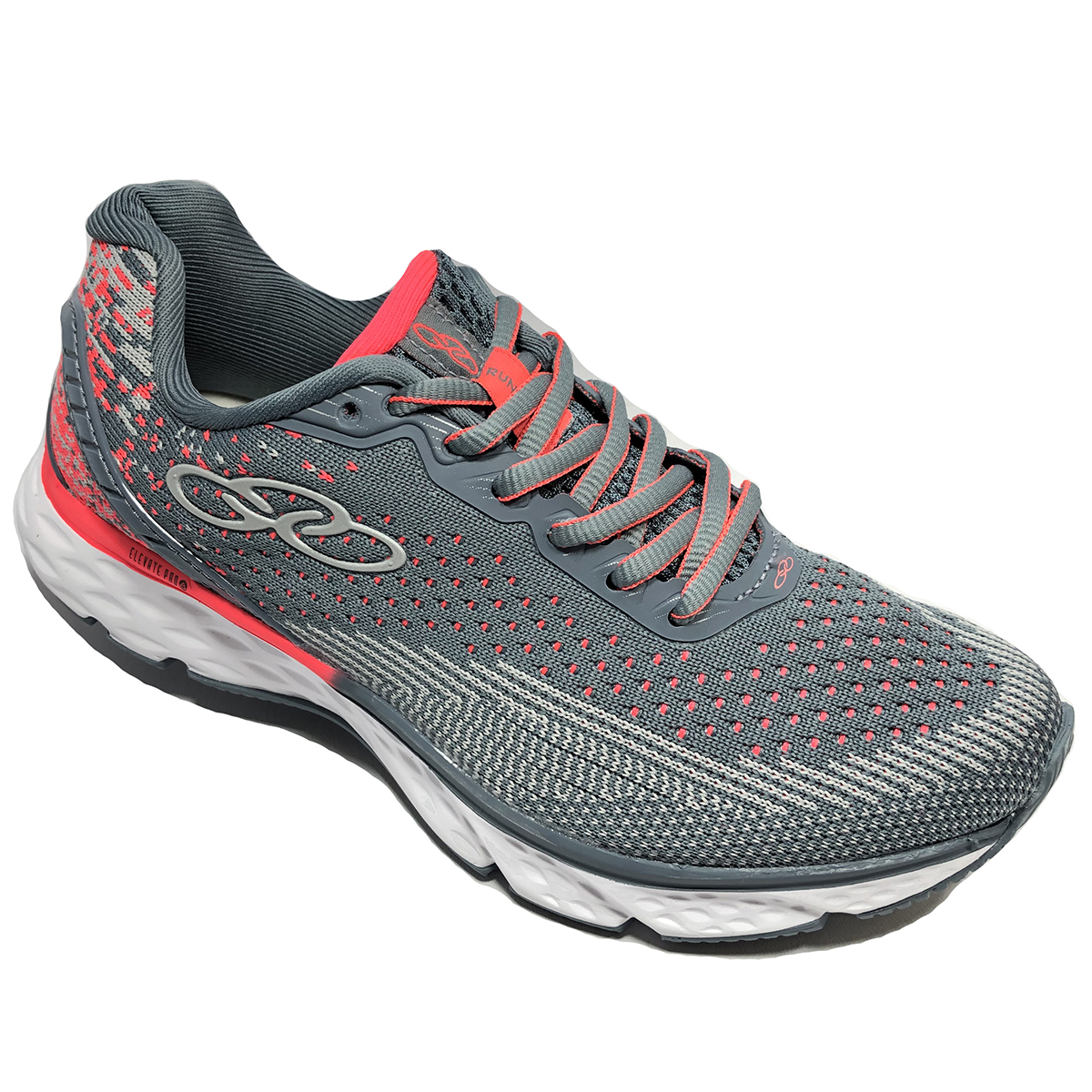 olympikus cinza e rosa