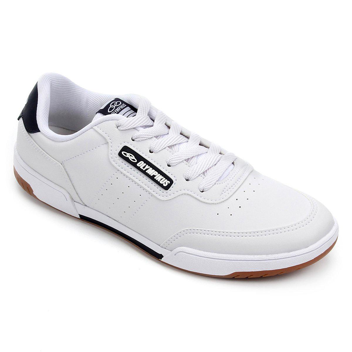 tenis olympikus masculino branco e verde