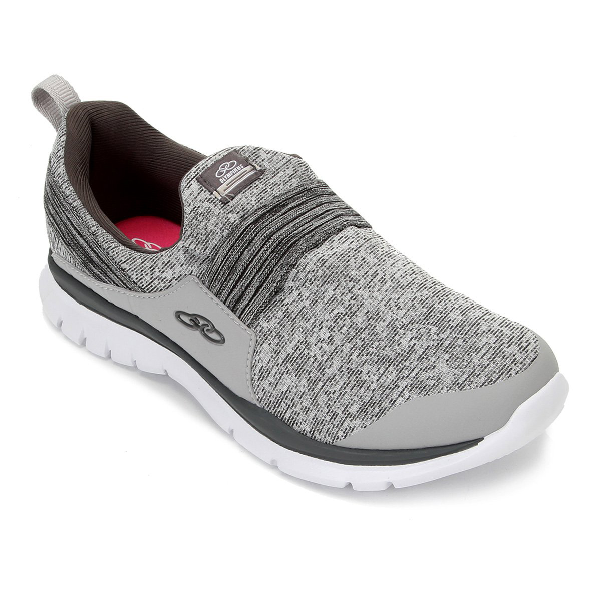 tenis feminino cinza claro