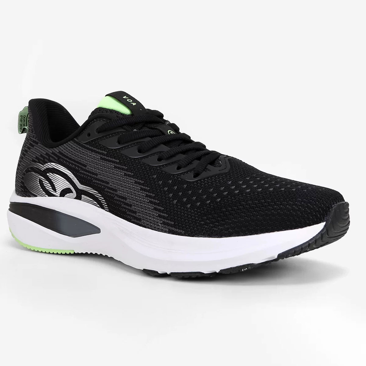 Tenis olympikus verde e preto cheap