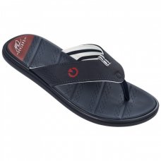 Chinelo Cartago Rhodes Dedo Masculino -  Marinho e Vermelho