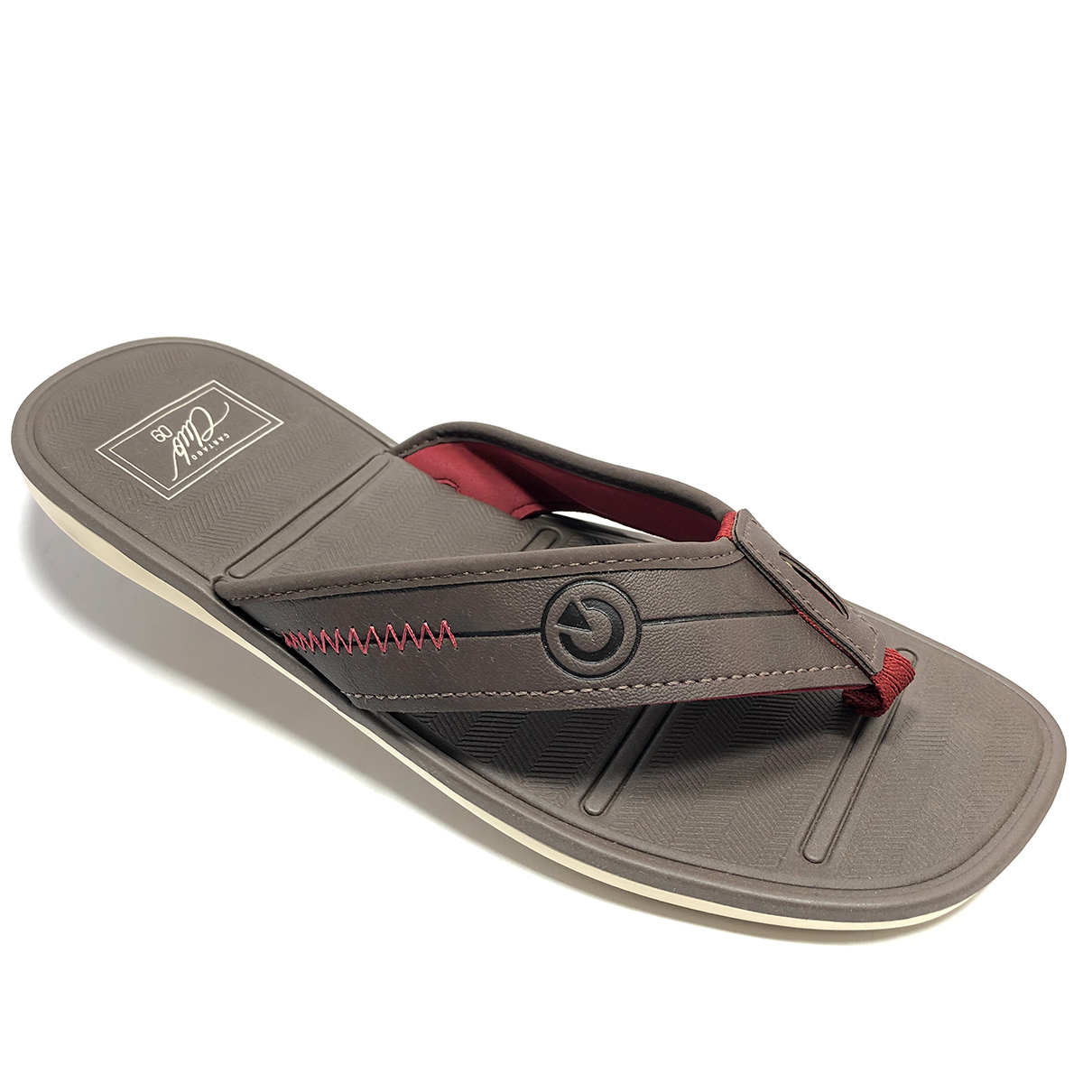 Chinelo masculino solado alto clearance