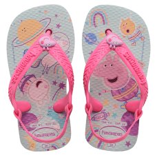 Chinelo Infantil Havaianas Baby Peppa Pig - Rosa