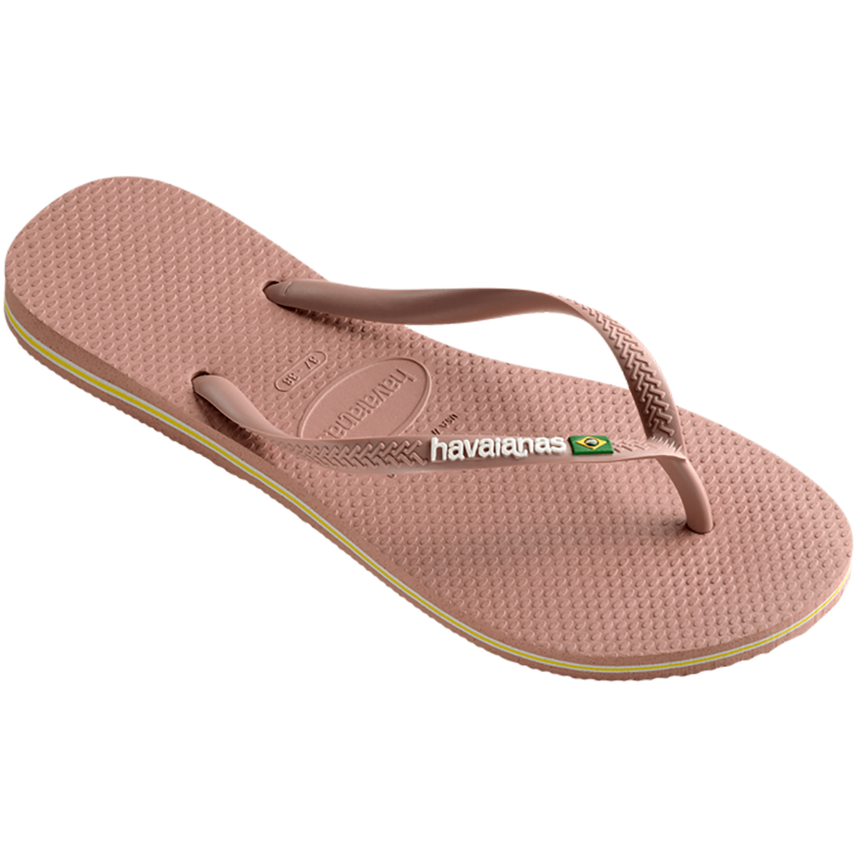 Chinelo Havaianas Slim Brasil Feminino Rosa - Compre Agora | Cabana ...