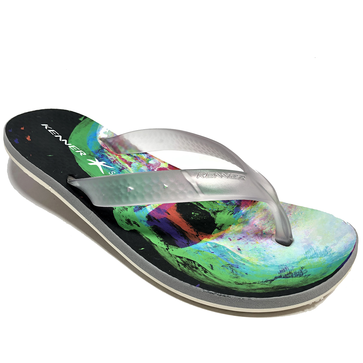 chinelo kenner cinza