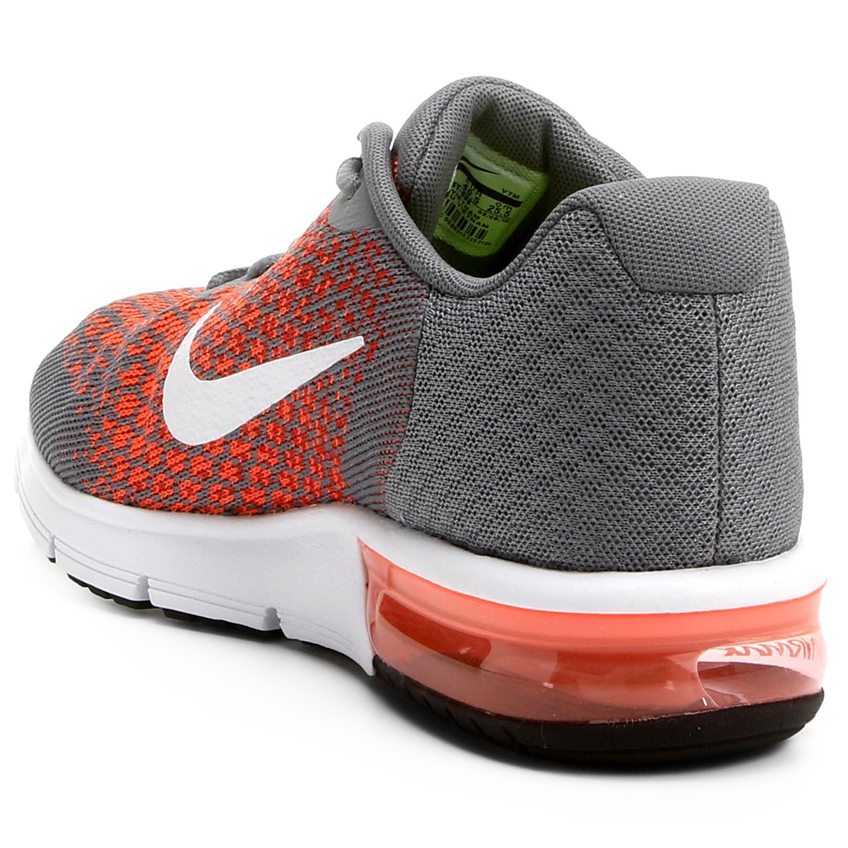 air max sequent 2 vermelho